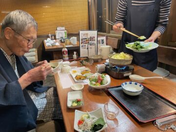 海辺里の「どぶ汁仕立てあんこう鍋」を楽しむ！