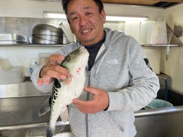 飯岡港幸丸でフグ釣り！